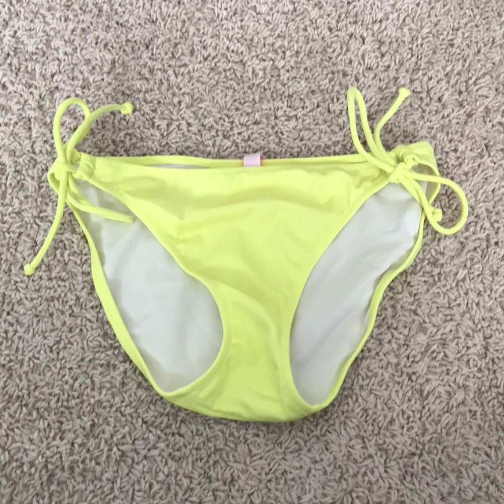 Yellow VS bikini bottom
